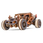 Wooden Puzzle 3D Colored Buggy LE 12