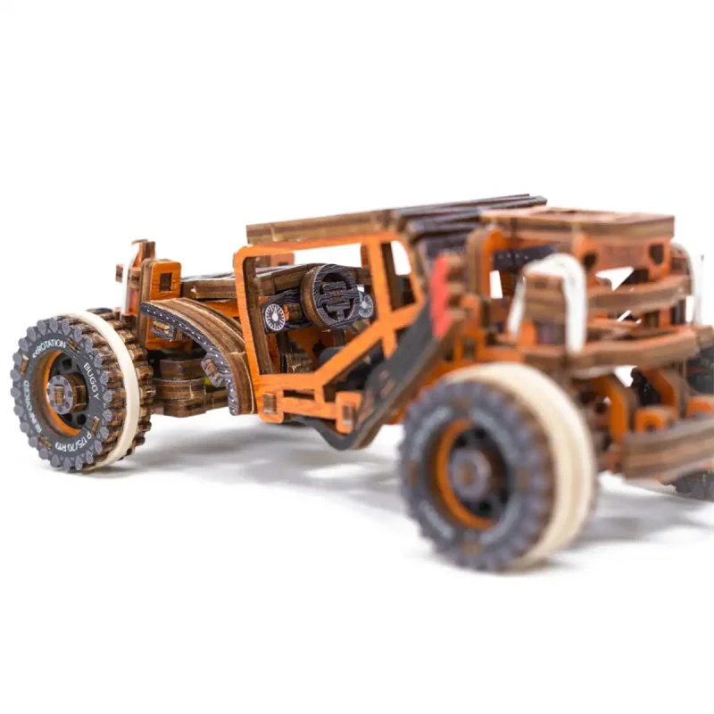 Wooden Puzzle 3D Colored Buggy LE 13