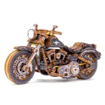 Wooden Puzzle 3D Motorbike Cruiser V-Twin Limited Edition 9*