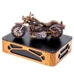 Wooden Puzzle 3D Motorbike Cruiser V-Twin Limited Edition 20