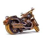 Wooden Puzzle 3D Motorbike Cruiser V-Twin Limited Edition 10