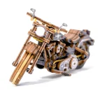 Wooden Puzzle 3D Motorbike Cruiser V-Twin Limited Edition 15