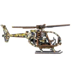 Wooden Puzzle 3D Helicopter Limited Edition 6