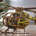 Wooden Puzzle 3D Helicopter Limited Edition 17