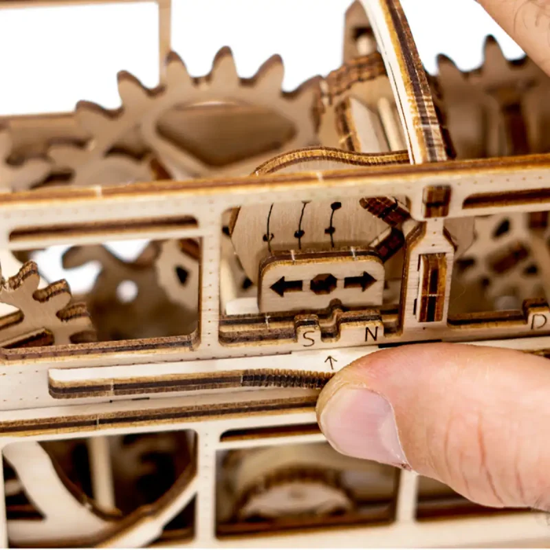 Wooden Puzzle 3D London Bus 17