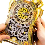 Wooden Puzzle 3D Colored Magic Clock LE 16