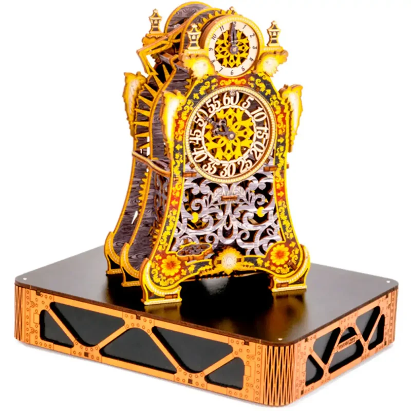 Wooden Puzzle 3D Colored Magic Clock LE 20