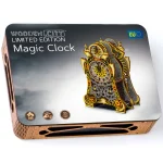 Wooden Puzzle 3D Colored Magic Clock LE 2