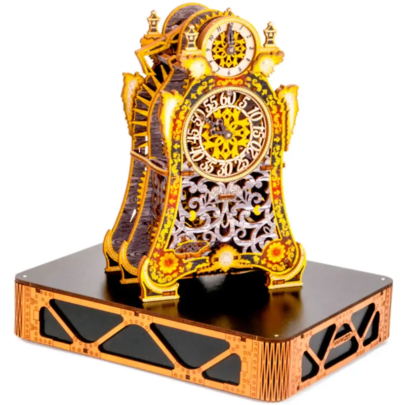 Wooden Puzzle 3D Colored Magic Clock LE 25