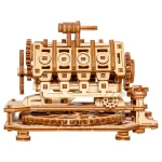 Wooden Puzzle 3D V8 Engine 3