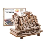 Wooden Puzzle 3D V8 Engine 16