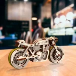 Wooden Puzzle 3D Motorbike Cafe Racer 7