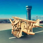 Wooden Puzzle 3D Biplane 12