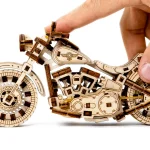 Wooden Puzzle 3D Motorbike Cruiser V-Twin 26