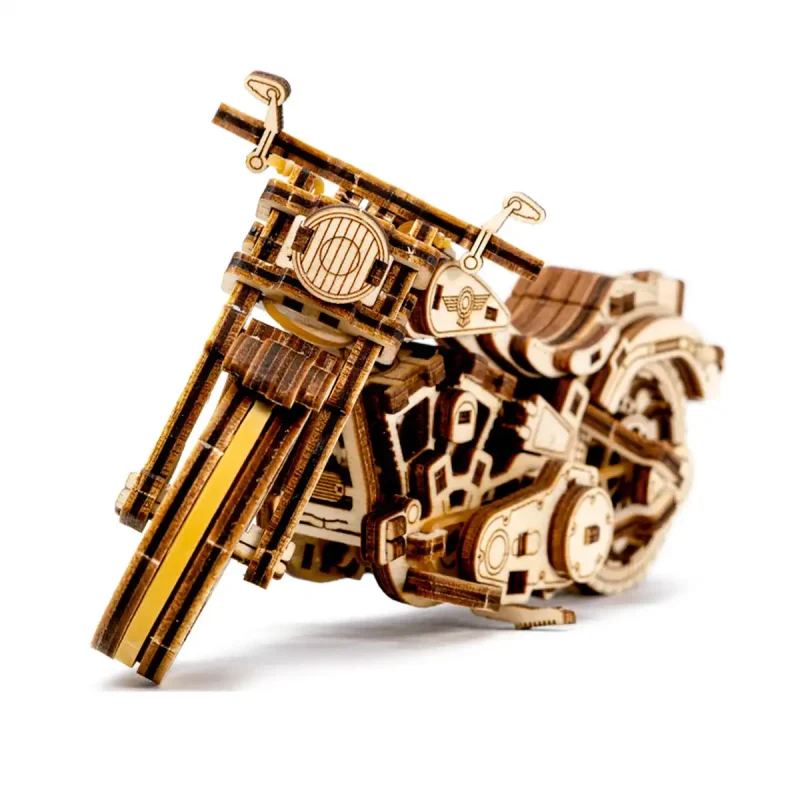 Wooden Puzzle 3D Motorbike Cruiser V-Twin 18