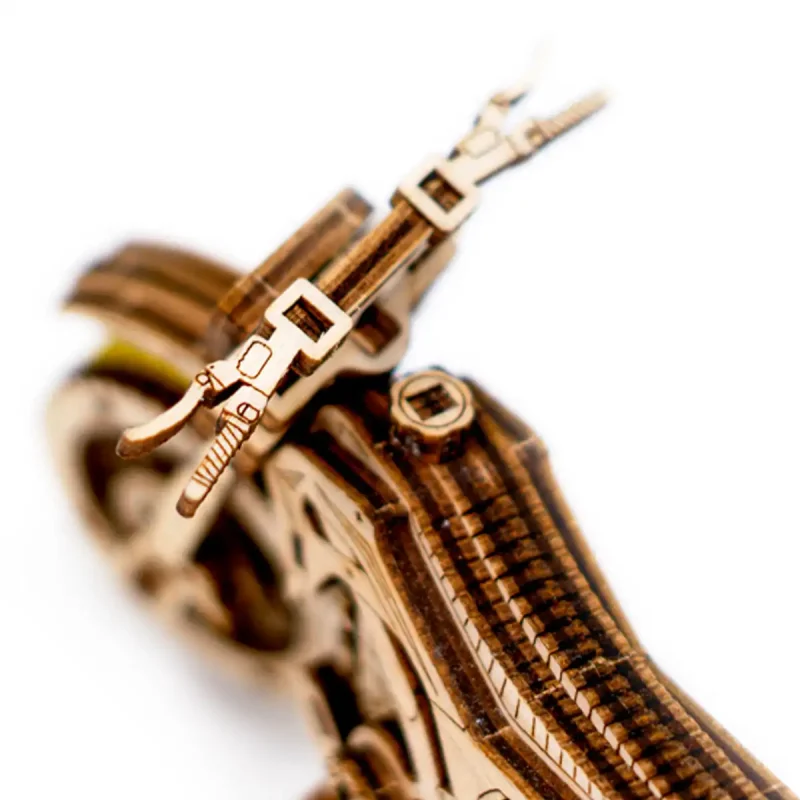 Wooden Puzzle 3D Motorbike Motocross 22
