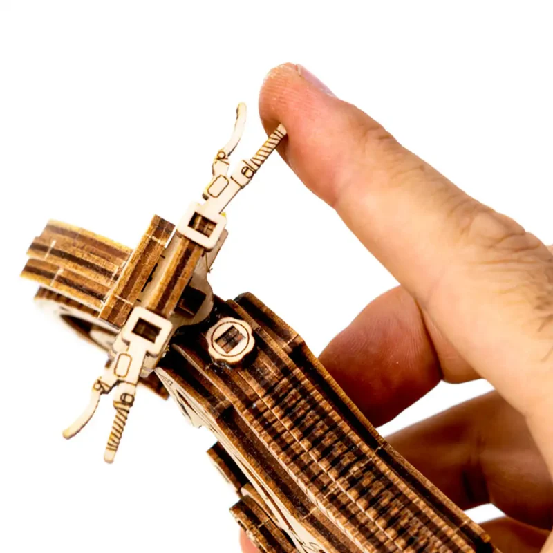 Wooden Puzzle 3D Motorbike Motocross 23