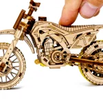 Wooden Puzzle 3D Motorbike Motocross 15