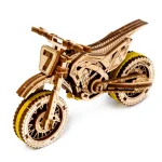 Wooden Puzzle 3D Motorbike Motocross 16