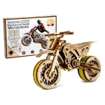 Wooden Puzzle 3D Motorbike Motocross 1