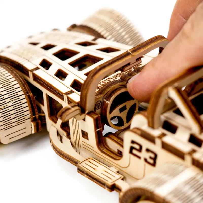 Wooden Puzzle 3D Roadster 3