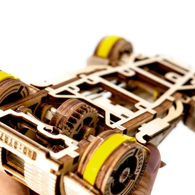 Wooden Puzzle 3D Roadster 2