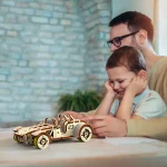 Wooden Puzzle 3D Roadster 10
