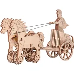 Wooden Puzzle 3D Roman Chariot 11