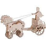 Wooden Puzzle 3D Roman Chariot 15