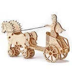 Wooden Puzzle 3D Roman Chariot 9