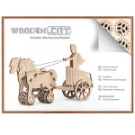 Wooden Puzzle 3D Roman Chariot 2