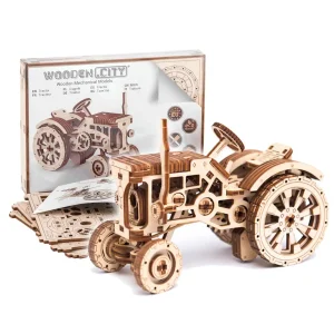 Wooden Puzzle 3D Tractor 4