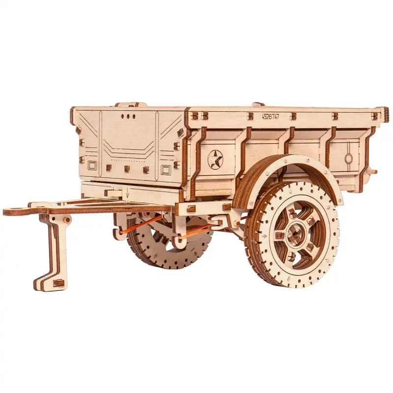 Wooden Puzzle 3D Trailer for 4x4 11