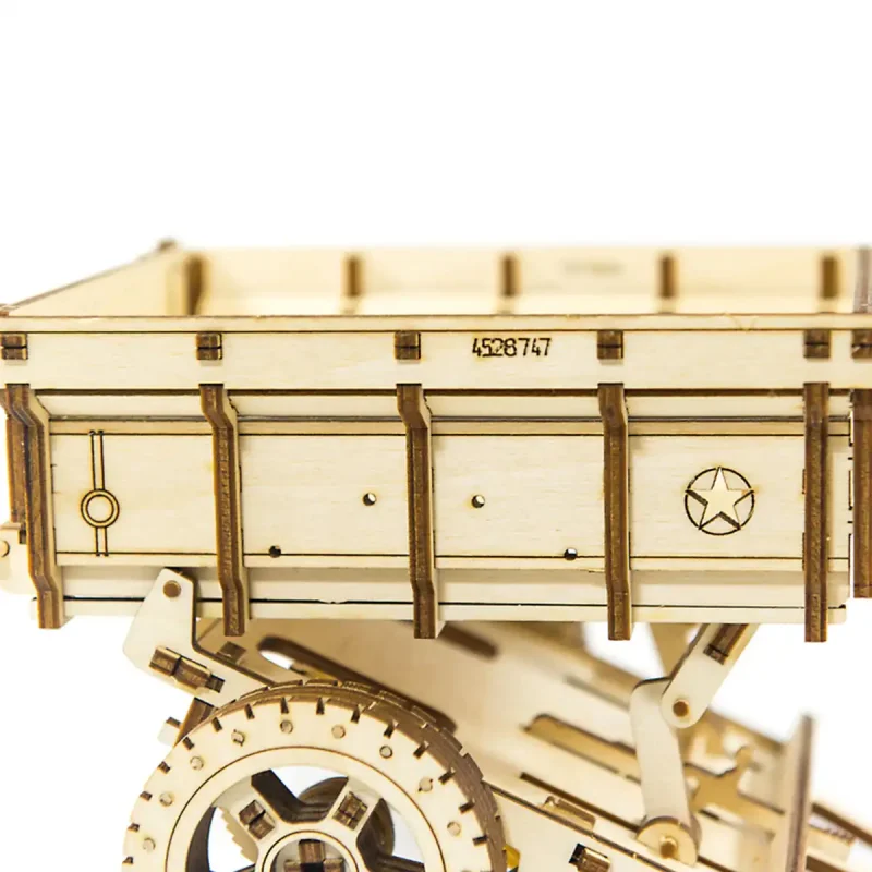 Wooden Puzzle 3D Trailer for 4x4 20
