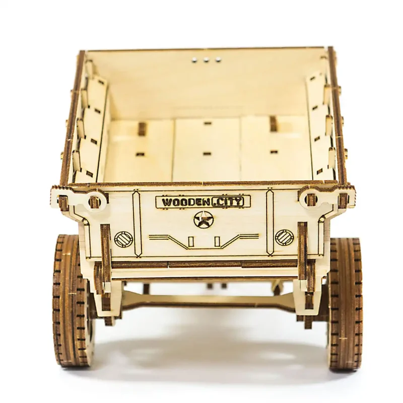 Wooden Puzzle 3D Trailer for 4x4 22