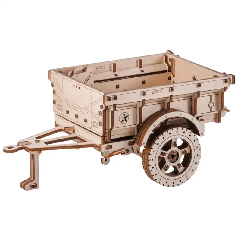 Wooden Puzzle 3D Trailer for 4x4 13