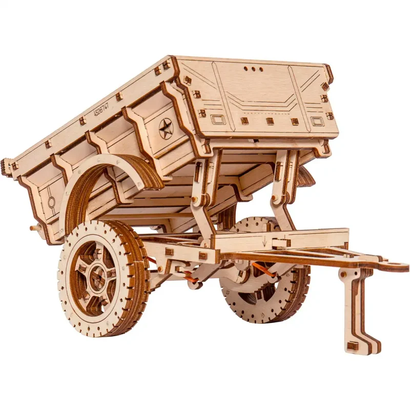 Wooden Puzzle 3D Trailer for 4x4 15