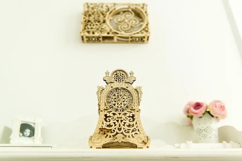 Wooden Puzzle 3D Magic Clock 18