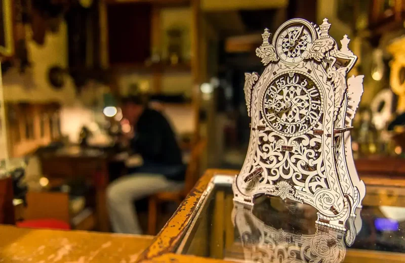 Wooden Puzzle 3D Magic Clock 15