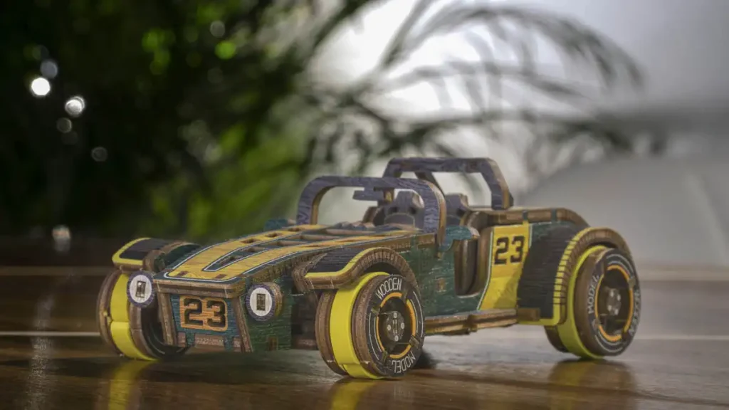 Puzzle 3D samochód - Roadster Limitowana Edycja opis 1