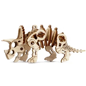Wooden Puzzle 3D Dino Triceratops 2