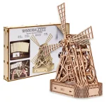 Wooden Puzzle 3D Mill