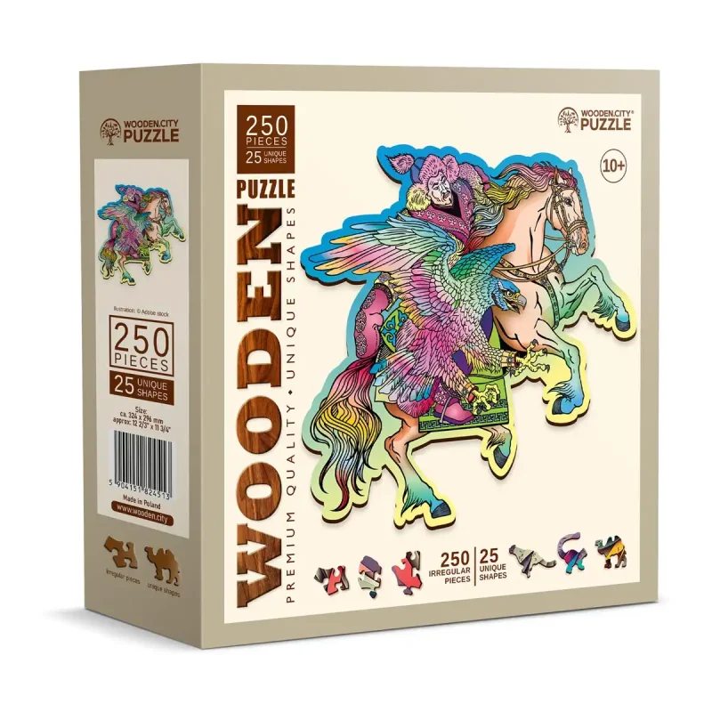 Wooden Puzzle 250 Horse & Eagle 7