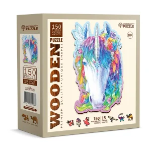Wooden Puzzle 150 Stylish Unicorn 7
