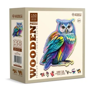 Wooden Puzzle 150 Trendy Owl 8