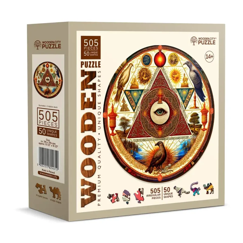Wooden Puzzle 500 Eye Of The Universe 7