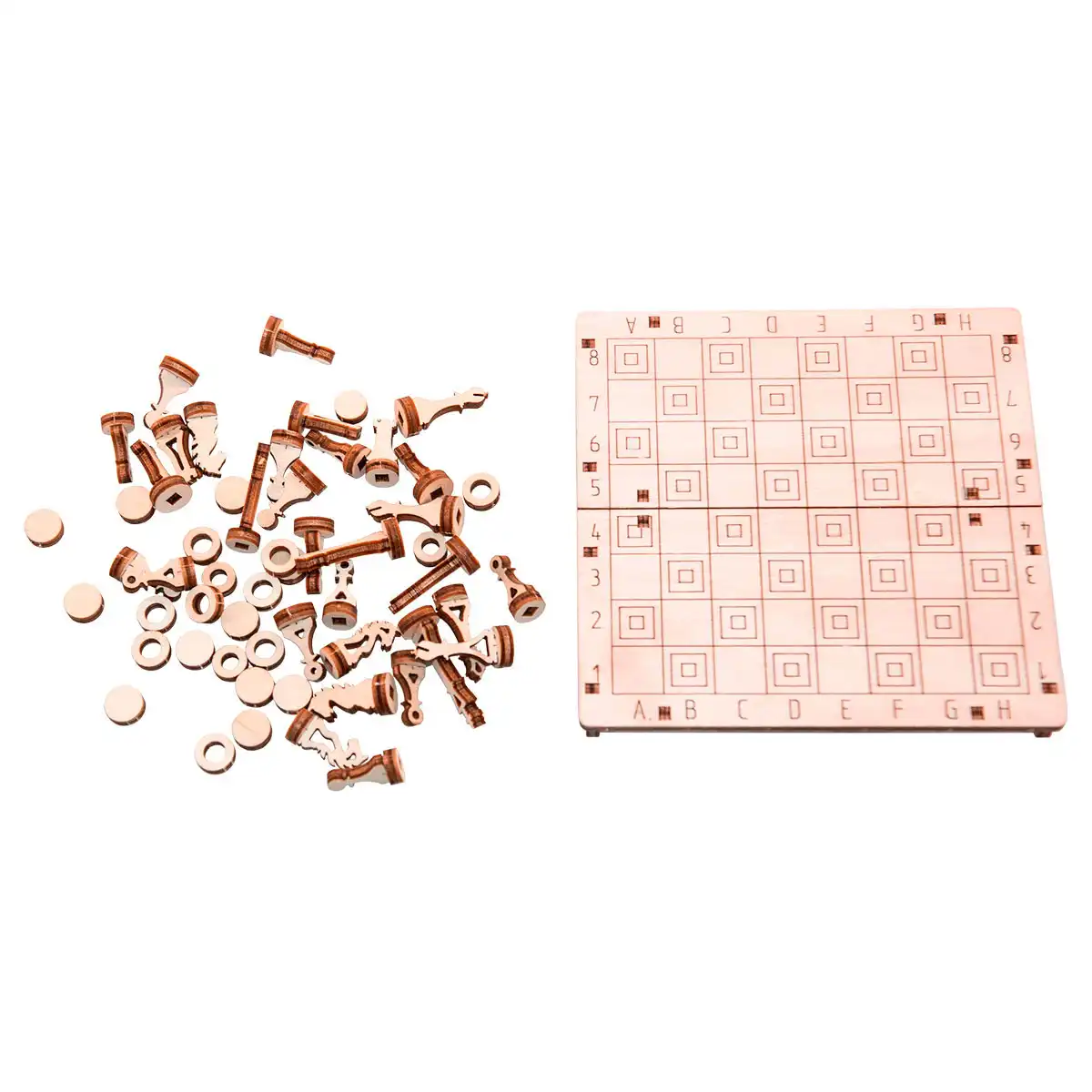 Puzzles for chess players and enthusiasts