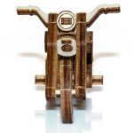 Wooden Puzzle 3D Motorbike Chopper Widget 4
