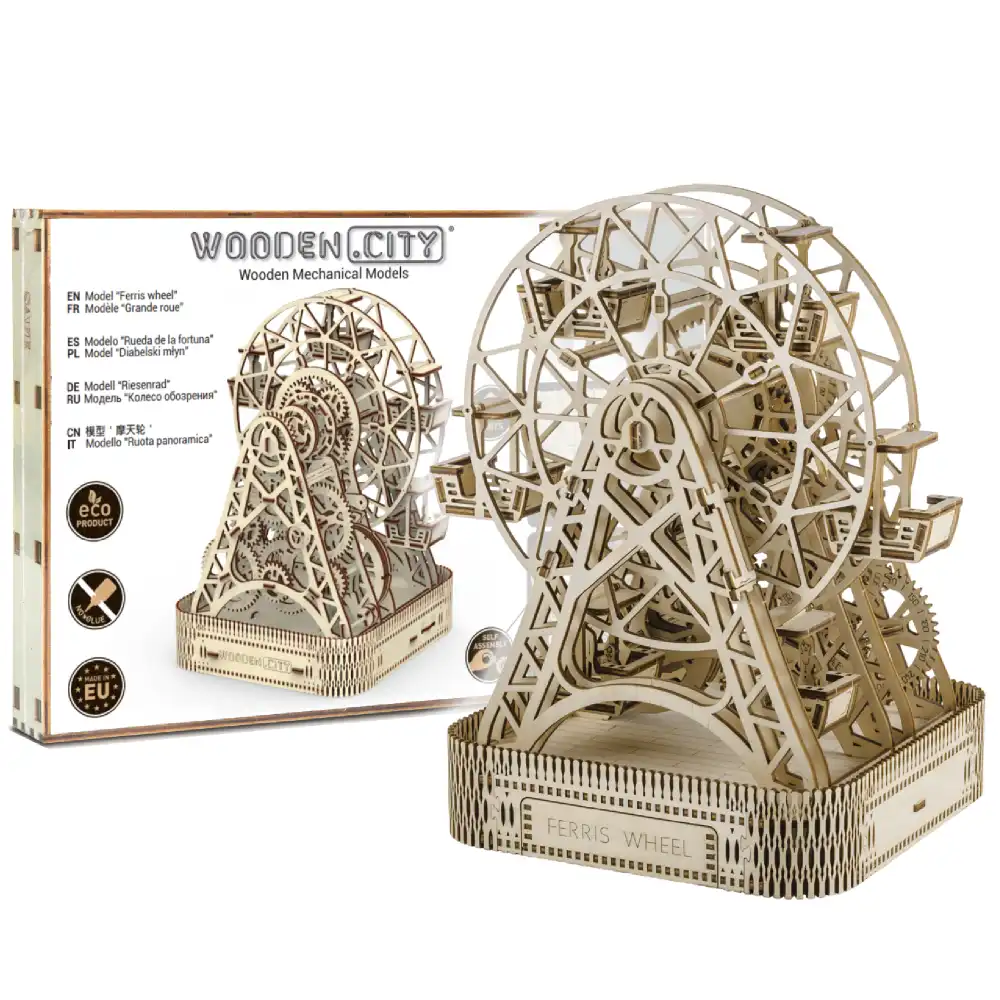 Wooden-Mechanical-Models