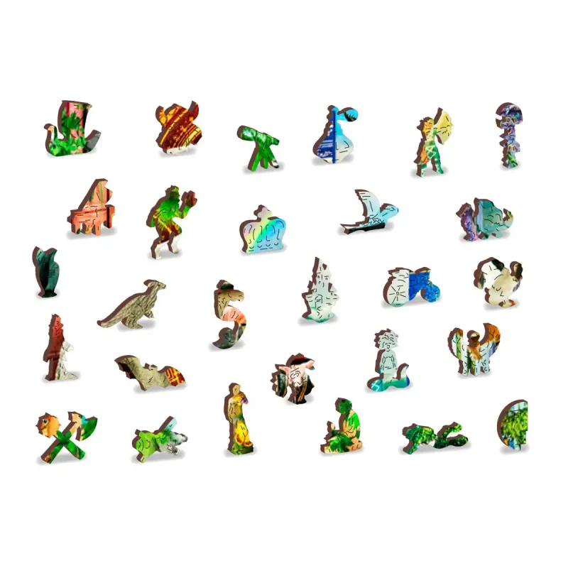 Wooden Puzzle 4000 The Amazing Animal Kingdom 4